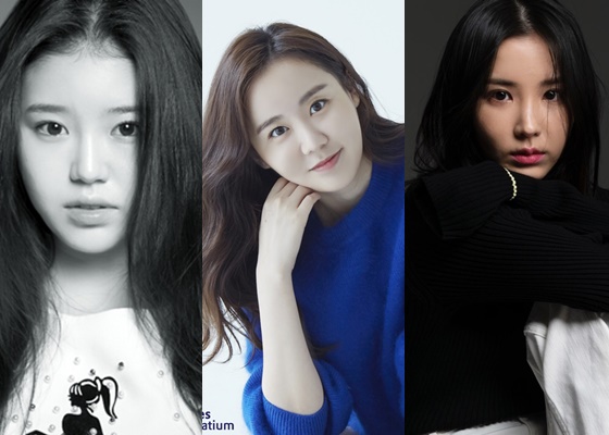 (왼쪽부터) 조혜정, 이예림, 강다은./사진제공=젤리피쉬, 피데스스파티움, 써브라임아티스트에이전시