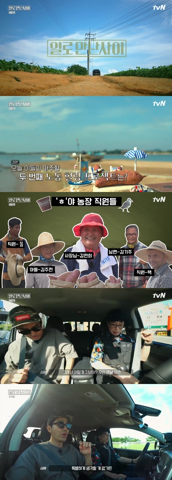 /사진= tvN 예능프로그램 '일로 만난 사이' 방송화면 캡처