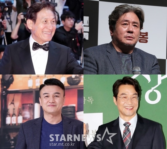 (왼쪽위부터 시계방향) 안성기, 최민식, 한석규, 박중훈 /사진=스타뉴스