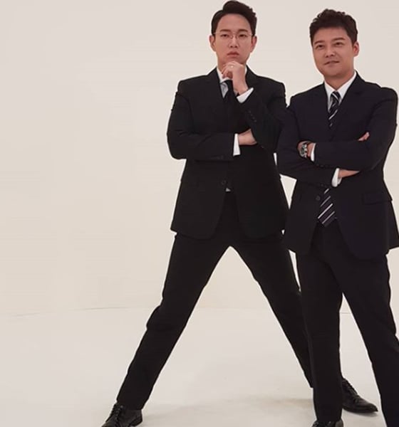 (왼쪽부터) 장성규, 전현무./사진=장성규 인스타그램