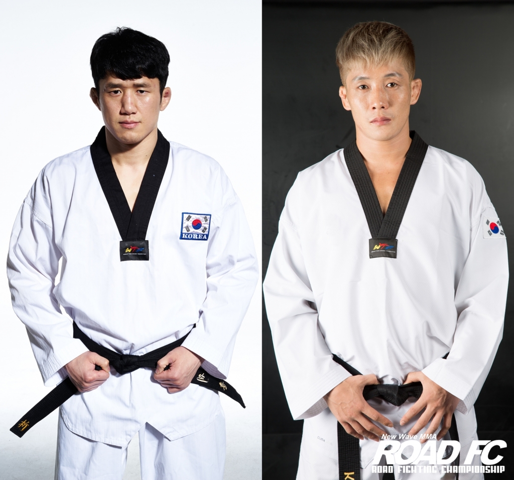 문제훈(왼쪽), 홍영기(오른쪽). /사진=로드FC