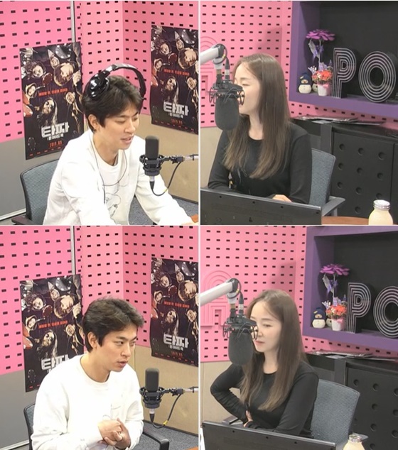 배우 박정민(왼쪽) /사진=SBS 라디오 파워FM '박선영의 씨네타운' 보는 라디오 방송화면 캡처