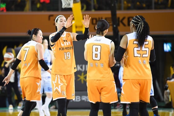 청주 KB스타즈. /사진=WKBL