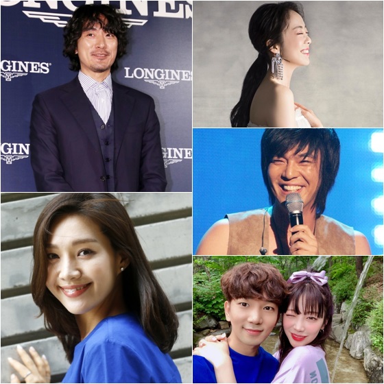 김민준(왼쪽위부터 시계방향), 박은영, 임재욱, 지오-최예슬, 최희서 /사진=스타뉴스, 박은영 인스타그램, 지오 인스타그램