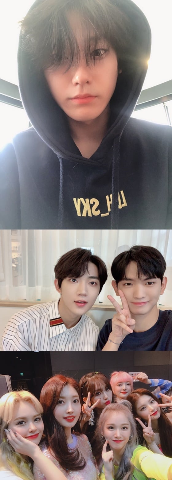이도현, 형섭X의웅, 에버글로우(위에서부터) /사진제공=위에화엔터테인먼트 코리아