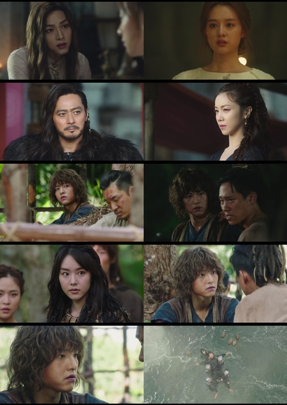 '아스달연대기' 송중기가 이나이신기 재림을 예고했다./사진제공=tvN