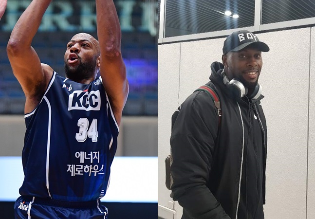 전주 KCC 리온 윌리엄스(좌)와 조이 도시. /사진=KBL 제공