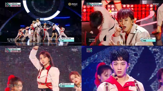 K타이거즈제로 /사진=MBC '쇼! 음악중심' 방송화면 캡처