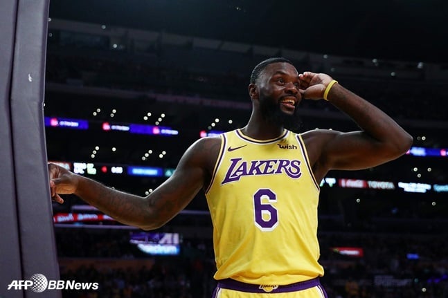 2018~2019시즌 NBA LA 레이커스 시절 랜스 스티븐슨. 현재 중국 CBA 랴오닝 레오파즈 소속이다. /AFPBBNews=뉴스1