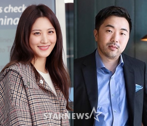 배우 수현, 기업가 차민근 /사진=스타뉴스, 차민근 SNS