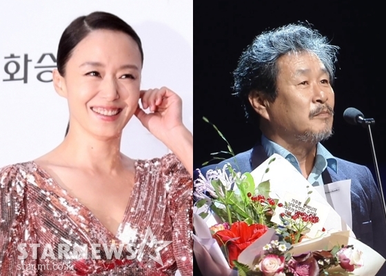 부일영화상 남녀 주연상 전도연 기주봉 / 사진=스타뉴스