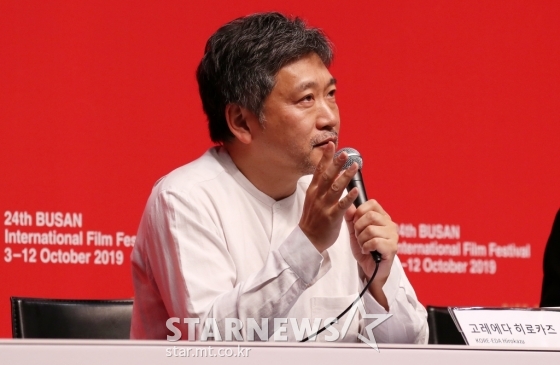 고레에다 히로카즈 감독 / 사진=김휘선 기자