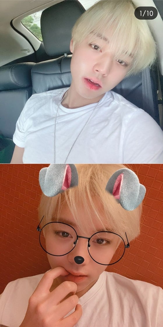 /사진=가수 겸 배우 박지훈 SNS.