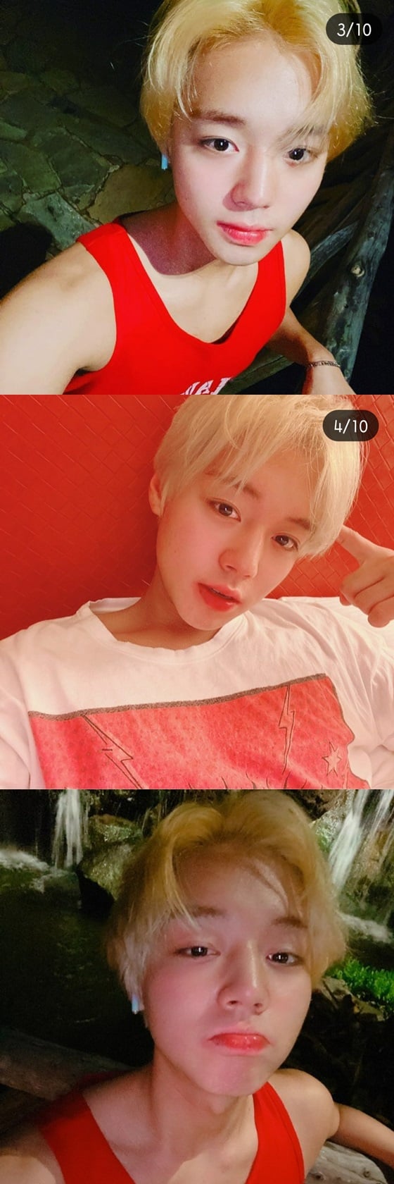 /사진=가수 겸 배우 박지훈 SNS.