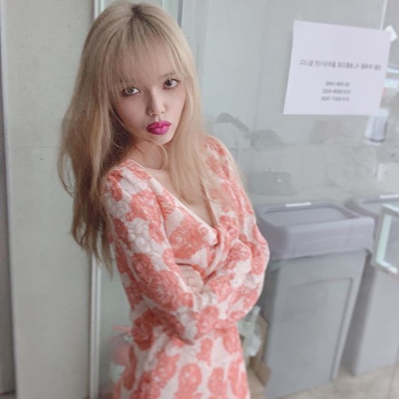 AOA 지민 /사진=지민 인스타그램