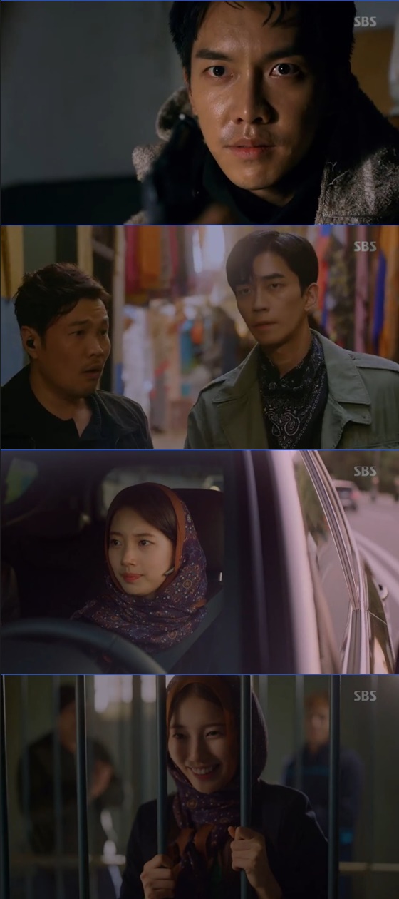 이승기, 배수지, 신성록 /사진=SBS '배가본드' 방송화면 캡처