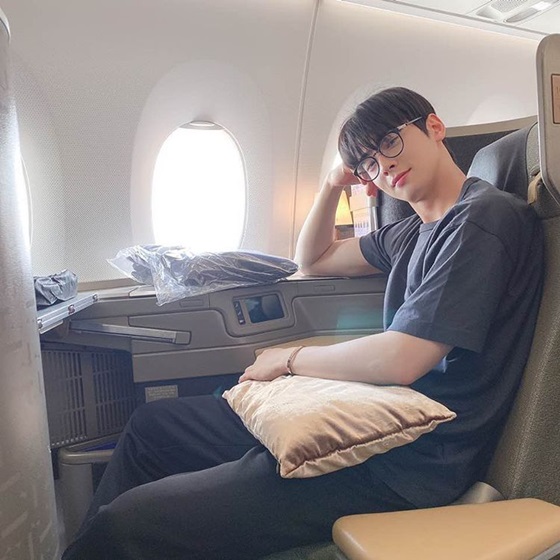 /사진=차은우 인스타그램