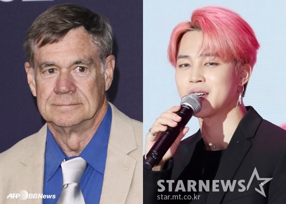 구스 반 산트 감독(왼쪽), 방탄소년단 지민 /AFPBBNews=뉴스1, 김휘선 기자