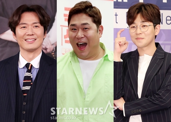 연정훈, 문세윤, 딘딘/사진=스타뉴스
