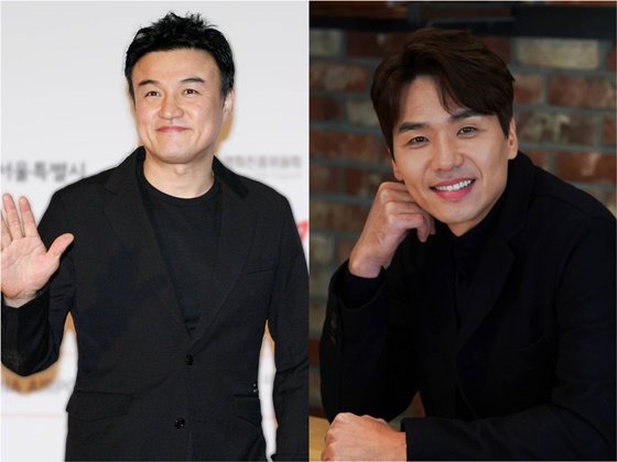 배우 박중훈(왼쪽), 김태훈 /사진제공=아시아나국제단편영화제