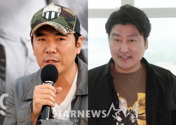 김지운 감독, 송강호 / 사진=스타뉴스