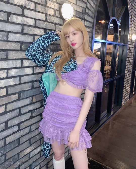 /사진=이유비 SNS