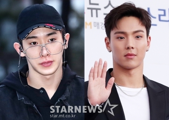 몬스타엑스 원호(왼쪽)와 셔누 / 사진=스타뉴스