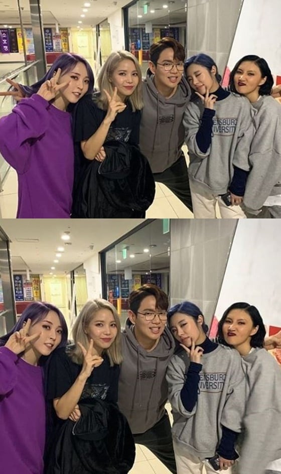 장성규와 마마무./사진=장성규 인스타그램