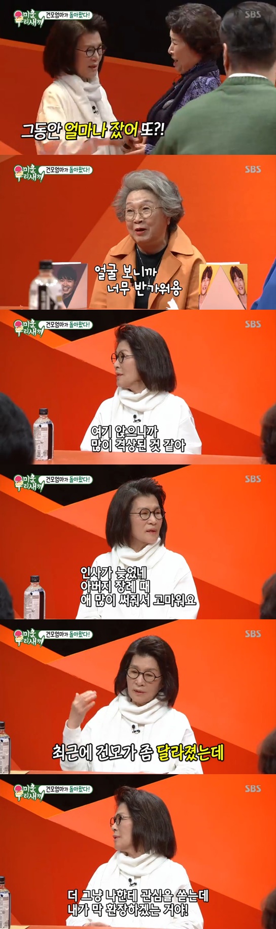 /사진=SBS 예능프로그램 '미운 우리 새끼' 방송화면 캡처