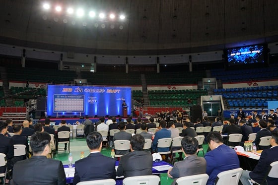 신인드래프트 현장. /사진=KBL