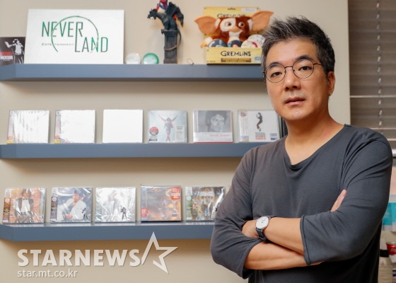 김세진 네버랜드엔터테인먼트 대표 /사진=이기범 기자