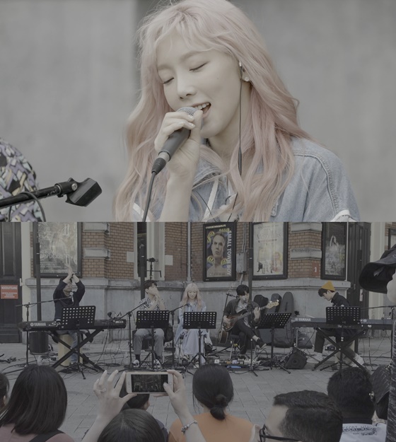 태연이 '비긴어게인3'에서 'bad guy'를 불렀다./사진제공=JTBC