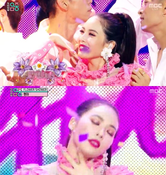 현아./사진=MBC '쇼!음악중심' 방송화면 캡처