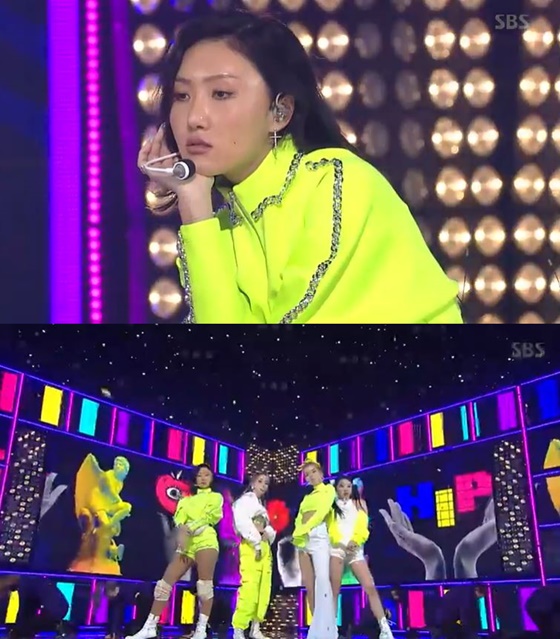 마마무./사진=SBS '인기가요' 방송화면 캡처