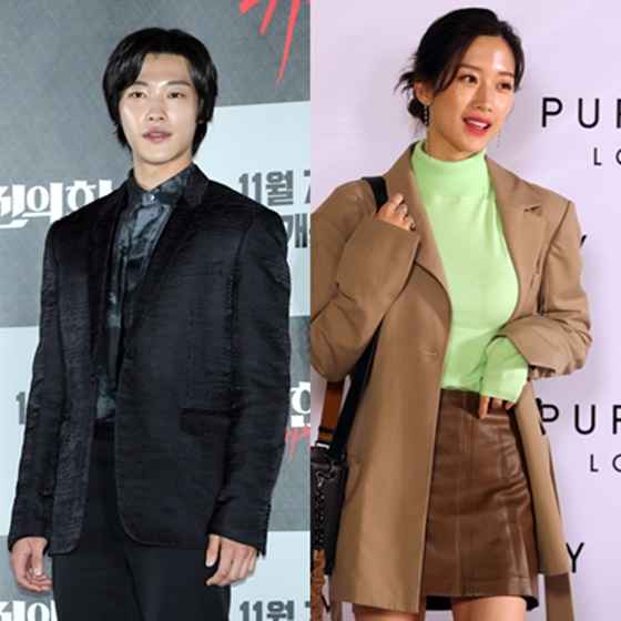 우도환(왼쪽)과 문가영./사진=스타뉴스
