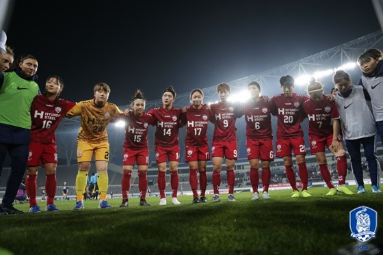 인천 현대제철. /사진=대한축구협회