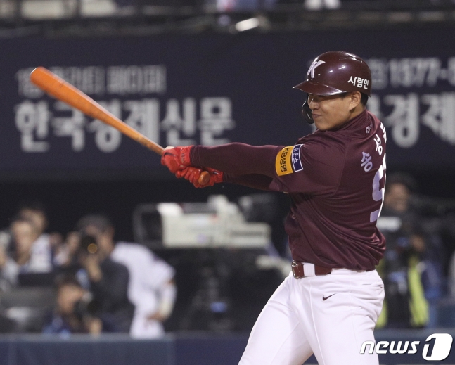 상무에 최종 합격한 키움 히어로즈 송성문. /사진=뉴스1