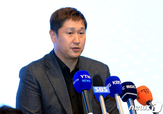 이대호 선수협 회장. /사진=뉴스1