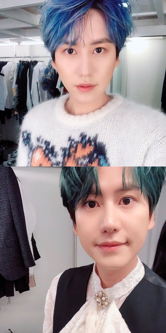 /사진=그룹 슈퍼주니어 규현 SNS.