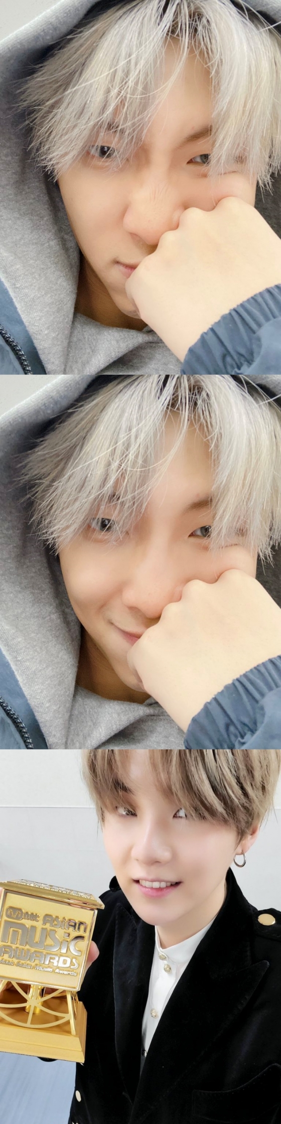 /사진=방탄소년단 트위터 RM 슈가