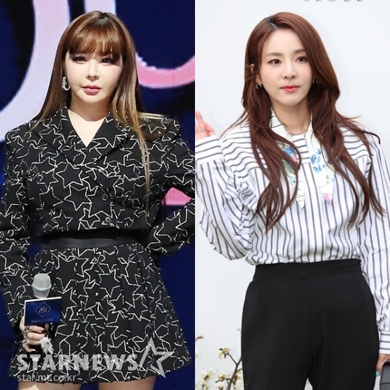 (왼쪽부터) 박봄, 산다라박 /사진=스타뉴스