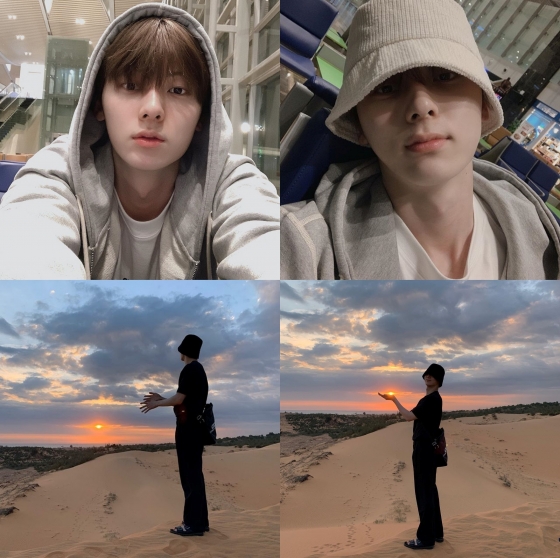 /사진=황민현 인스타그램
