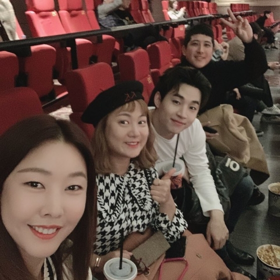 한혜진(좌) 박나래/사진=이시언 인스타그램