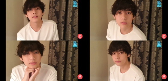 /사진=방탄소년단 뷔 브이라이브