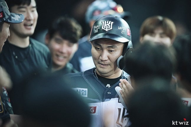 KT 장성우. /사진=kt wiz