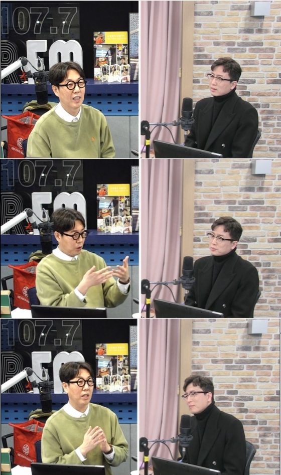 /사진=SBS 파워FM '김영철의 파워FM(철파엠)' 캡처 (좌 김영철 우 이기주)