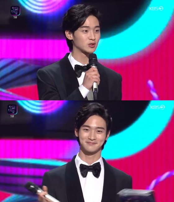 장동윤./사진=KBS 2TV '2019 KBS 연예대상' 방송화면 캡처