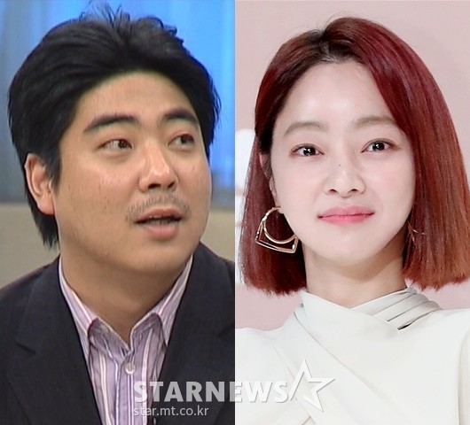 정명호 나팔꽃 F&B 대표, 배우 서효림 /사진=스토리온 '박철쇼' 방송화면 캡처, 스타뉴스