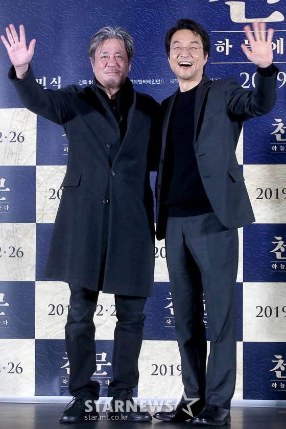배우 최민식(왼쪽), 한석규 /사진=강민석 인턴기자
