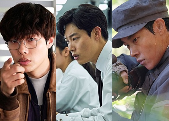 /사진=영화 '뺑반', '돈', '봉오동 전투' 류준열 스틸컷